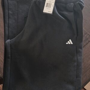 NWT Adidas Womens Sweat  Pants. Large. Wide Legs.